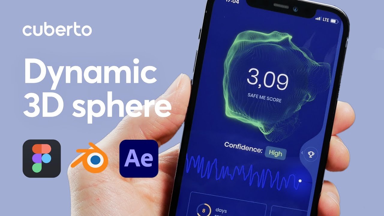 Dynamic 3D Sphere in Cinema 4D YouTube Video