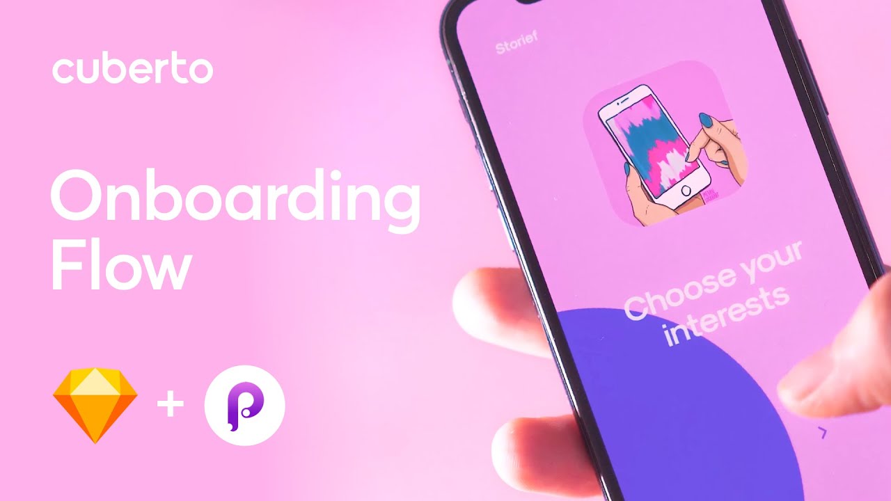 Principle Tutorial & Onboarding Flow Animation YouTube Video