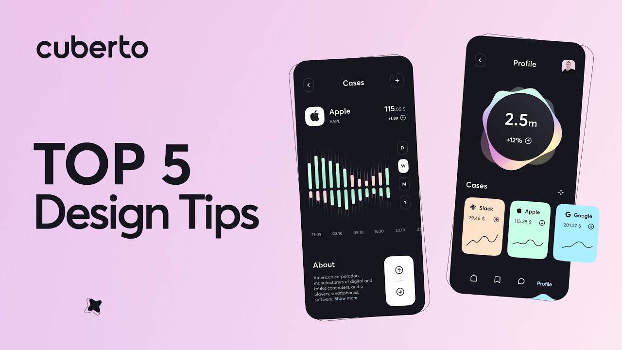 UI/UX Design Tips / Volume 5 YouTube Video
