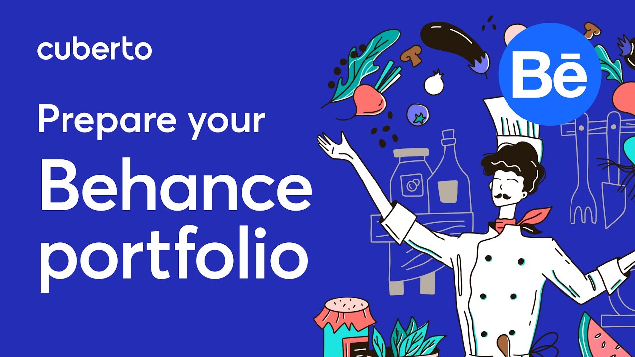How to Prepare Your Design Portfolio on Behance YouTube Video